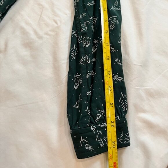 Eddie Bauer Long Sleeve Green Blouse, XS - Picture 4 of 5
